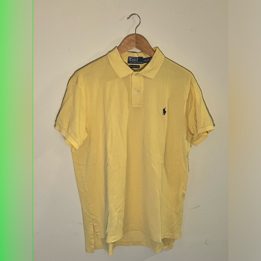 Polo Ralph Lauren Yellow Polo Shirt